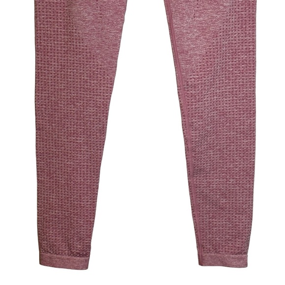 NWT Gymshark Vital Seamless Leggings - Dusky Pink Marl - Size Small - Picture 3 of 8